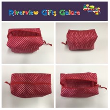 Wash Bag Boxed - Red Spot Wash Bag Boxed - Red Spot